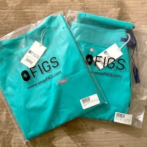 Figs scrub set- Surgical Green
